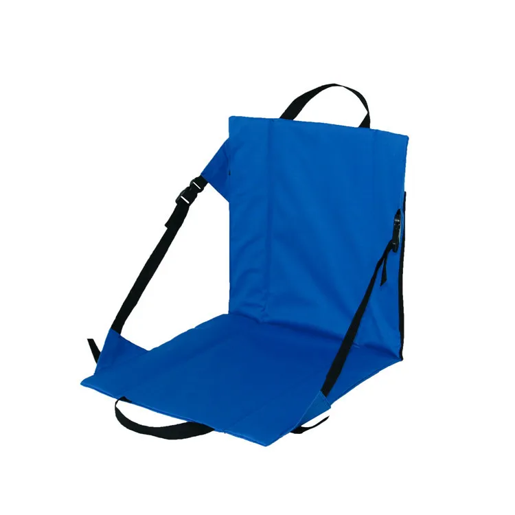 

Portable Outdoor Camping Travel Folding Chair with Backrest Beach Moisture-proof Leisure Barbecue Folding Cushion Chair