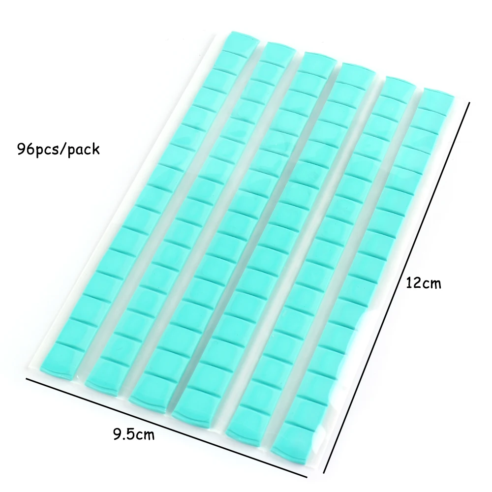 Клей для ногтей 96 шт. пластилин фиксации типсов многоразовая клеевая глина