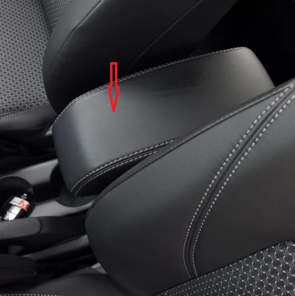 Чехол для NISSAN KICKS 2017 2018 2019 2000 из микрофибры с центральным подлокотником прямая