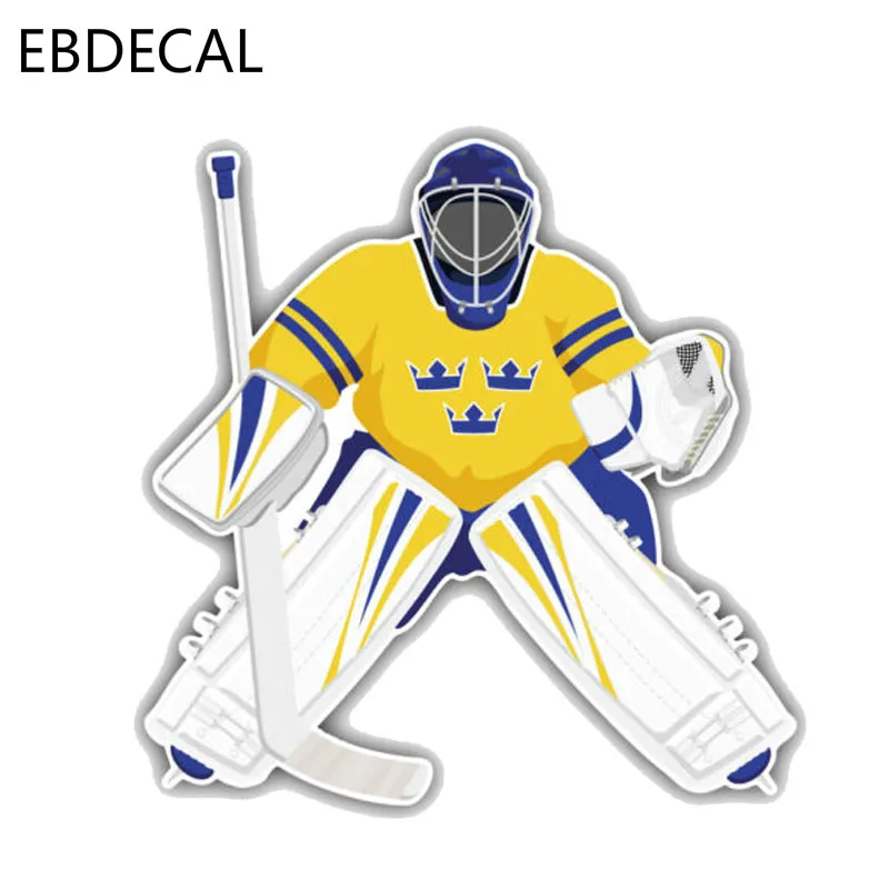 Ebdeckle Швеция хоккейная команда вратарь для Авто/бампер/окно/наклейка на стену