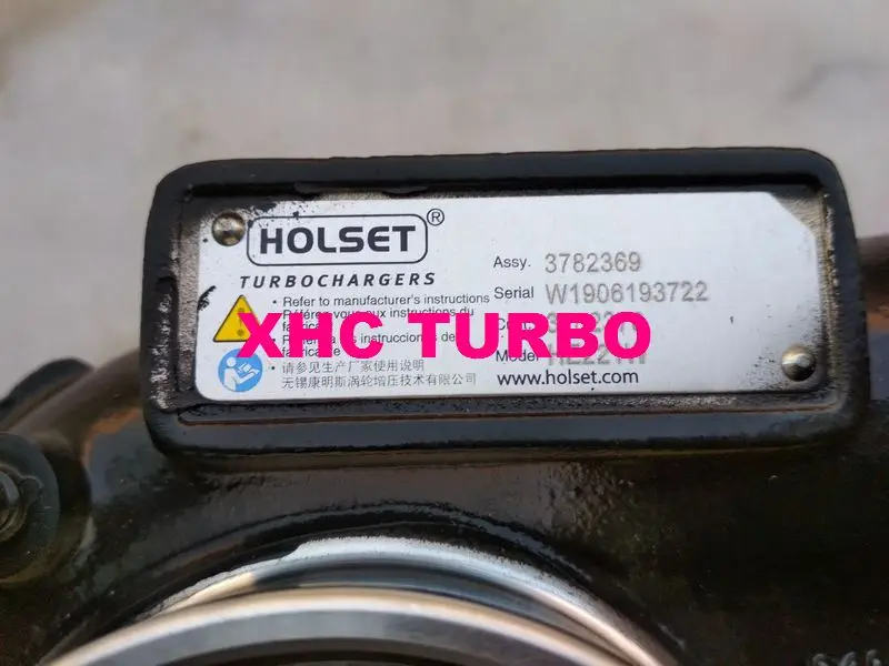 Подлинный Подержанный Турбокомпрессор HOLSET HE211W 3782369 3782376 для DCEC CUMMINS ISDe4 4.5L 105KW |