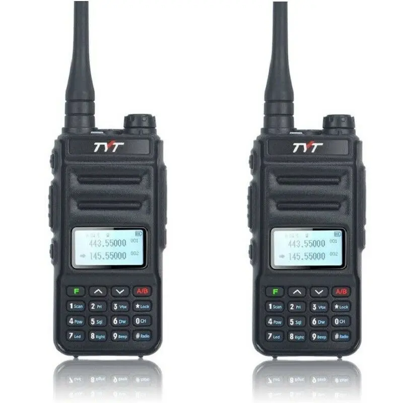 2Pack TYT TH-UV88 Two Way Radio Dual Band COMP UHF VHF DOT-MATRIX LCD Screen Scrambler DFMF Handheld Walkie Talkie | Мобильные