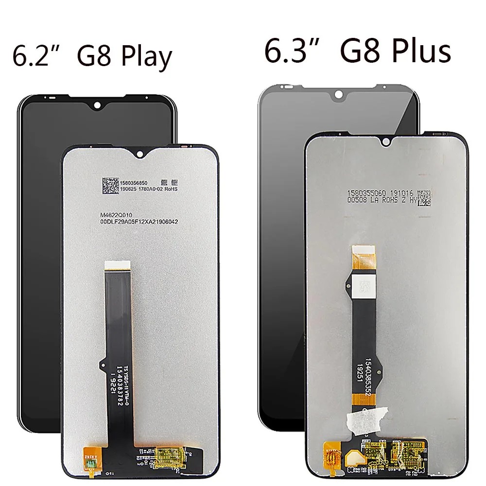 Оригинальный для Motorola Moto G8 Plus LCD Play дисплей сенсорный экран дигитайзер сборка XT2019