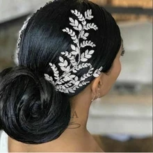 ASNORA Luxury Wedding Hair Accessories Dinner Party Hair Headdress For Women Wedding Hairpin Hair Accessories Party Crown A00902