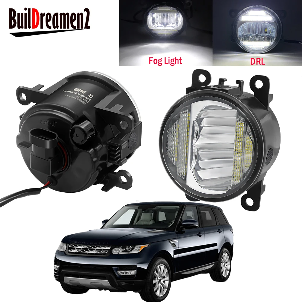 

Автомобильные светодиодные противотуманные светильник в сборе, 2 шт., дневные ходовые огни, 30 Вт, 12 В, для Land Rover Range Rover Sport LS 2006-2013