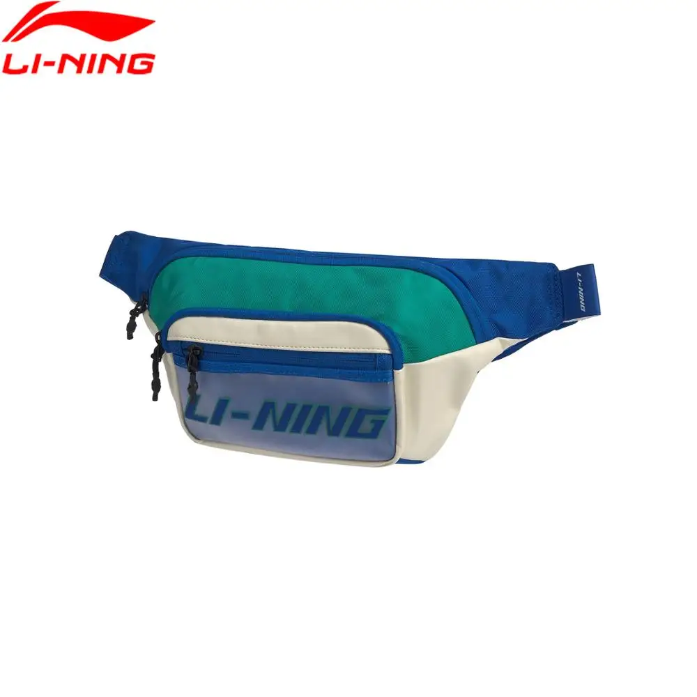 Li-Ning Unisex The Trend Wrist Bag 400*40*170mm Capacity 2L LiNing Retro Stylish Polyester Sports Bags ABLQ014 | Спорт и развлечения