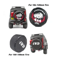 1pcs rc car accessories leather spare tire cover for 110 rc crawler traxxas trx4 axial scx10 wraith rc4wd d110 d90 tamiya cc01