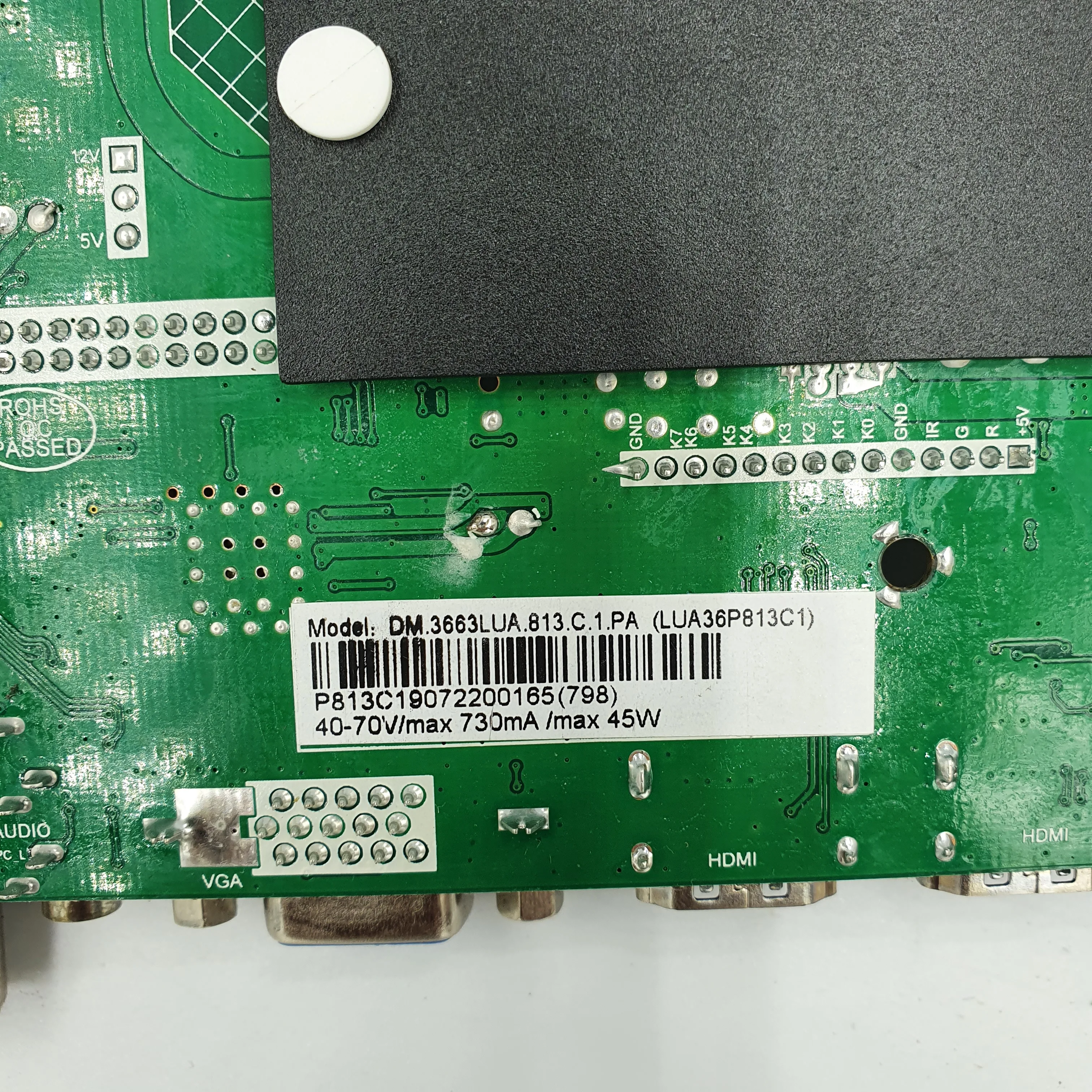 Новинка материнская плата LCD TV DM.3663LUA. 813.c. 1.PA Необходимо написать программу