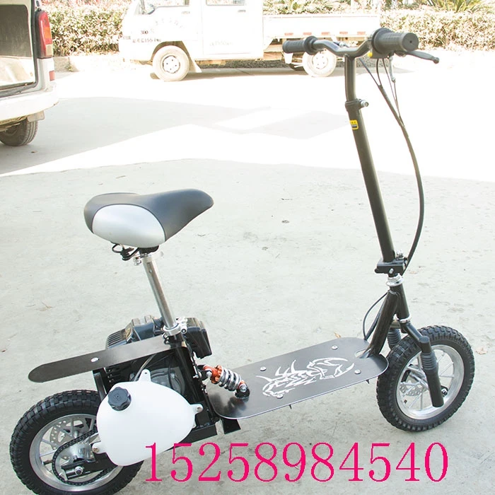 12-дюймовые большие двухтактные скутеры 52CC для мопеда складные топливные