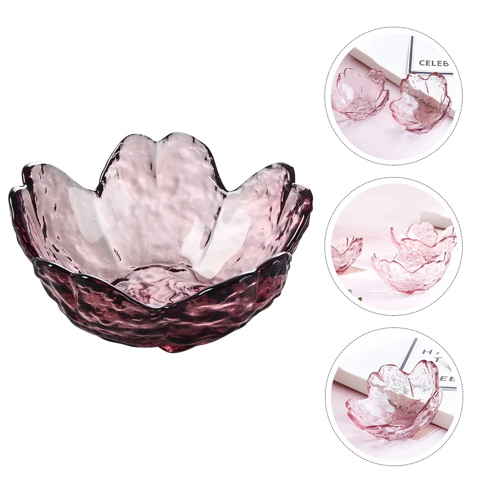 

2 Pcs Glass Sauce Dishes Multifunctional Sauce Dish Practical Relish Plate