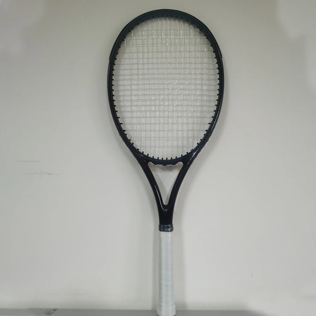 College Students Tennis Racket, 4 3/8 Grip Professional Tennis Racquet for Single Tennis Practice