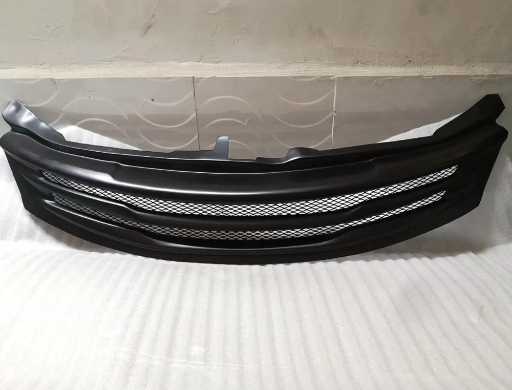 

Fit for Camry 2015 16 17 Matte Black Front Upper Bumper Hood Radiator Grill Grille