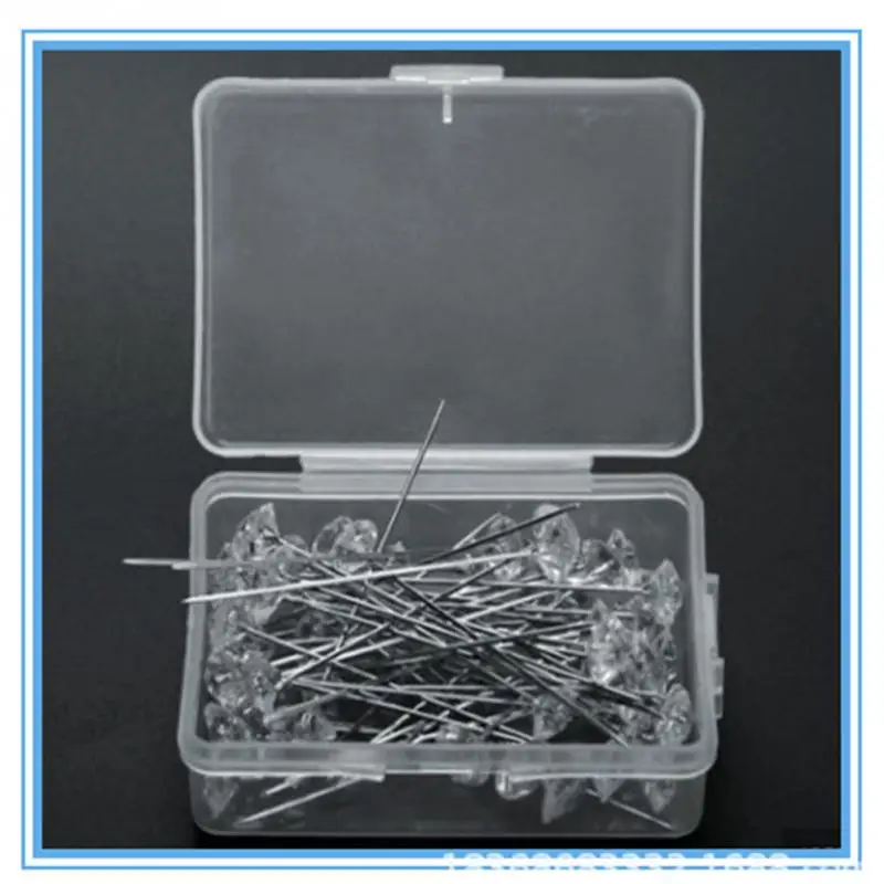 100 шт. иглы стразы украшение для дома корсажи аксессуары платья сплав свадебный