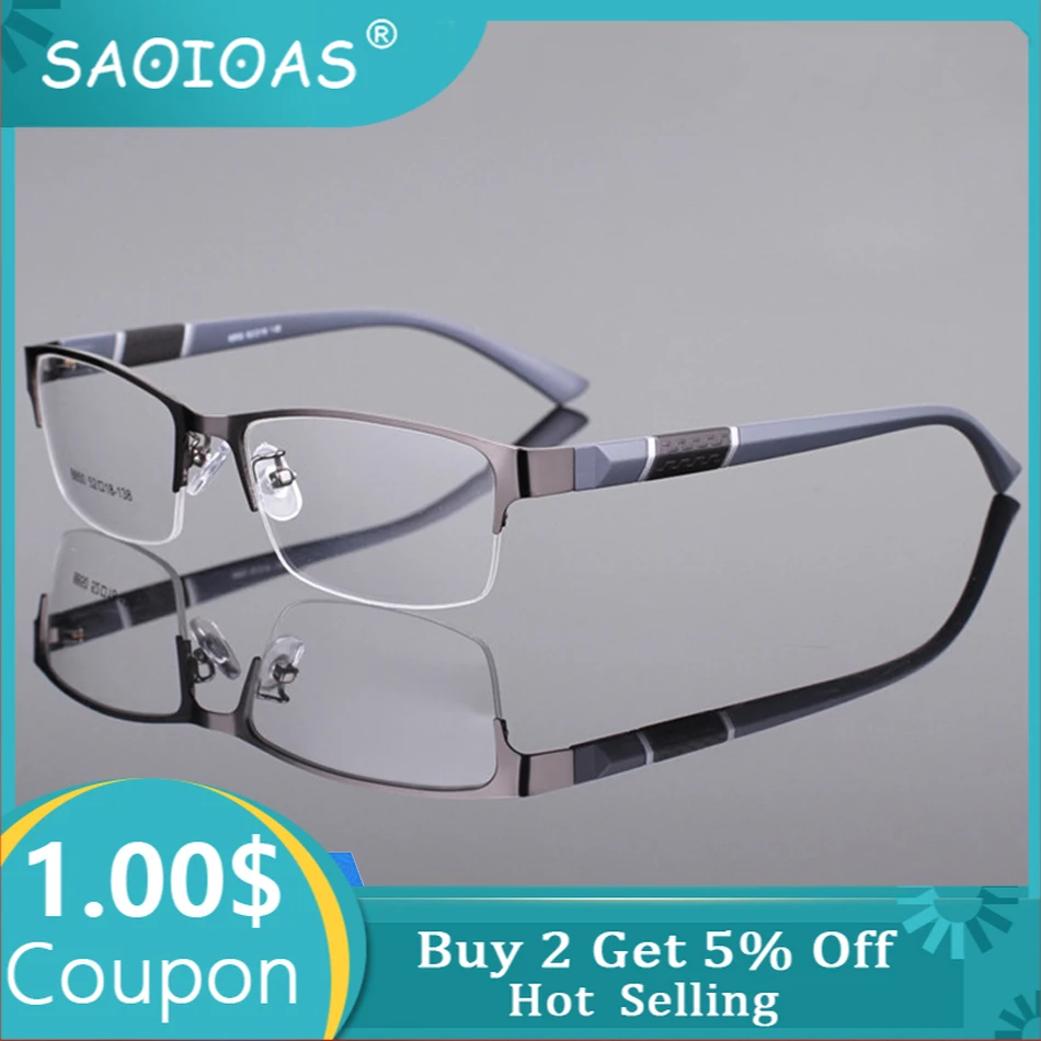 Мужские и женские очки для чтения SAOIOAS высококачественные диоптрические в