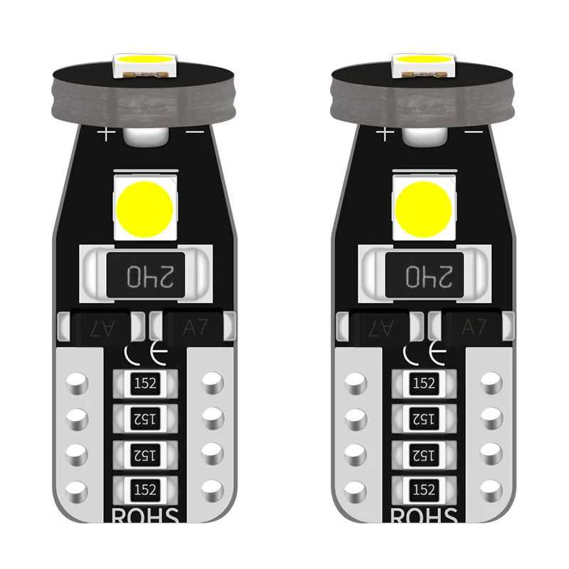 

New Type Lamp T10 Width Indicator LED 3smd 3030 Instrument License Plate Lamp W5w Constant Current Decoding Outline Lamp