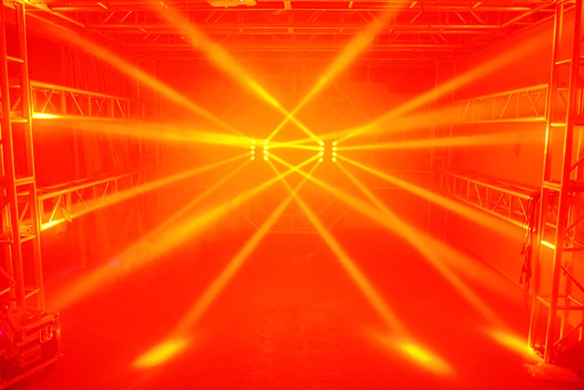 2 шт./лот Новинка подвижный головной светильник светодиодный паук 8x15 Вт rgbw 4 в 1 fascio