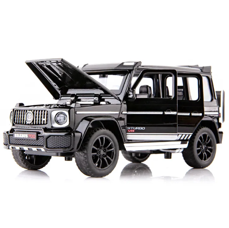 

2020 new 1:32 Simulation babos g700 alloy car model children's acousto-optic return force toy car