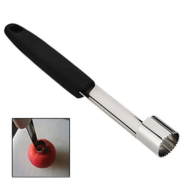 

180mm(7'') Apple Pitter Pear Bell Twist Fruit Stoner Pit Kitchen Easy Core Seed Remove Tool Gadget Remover pepper