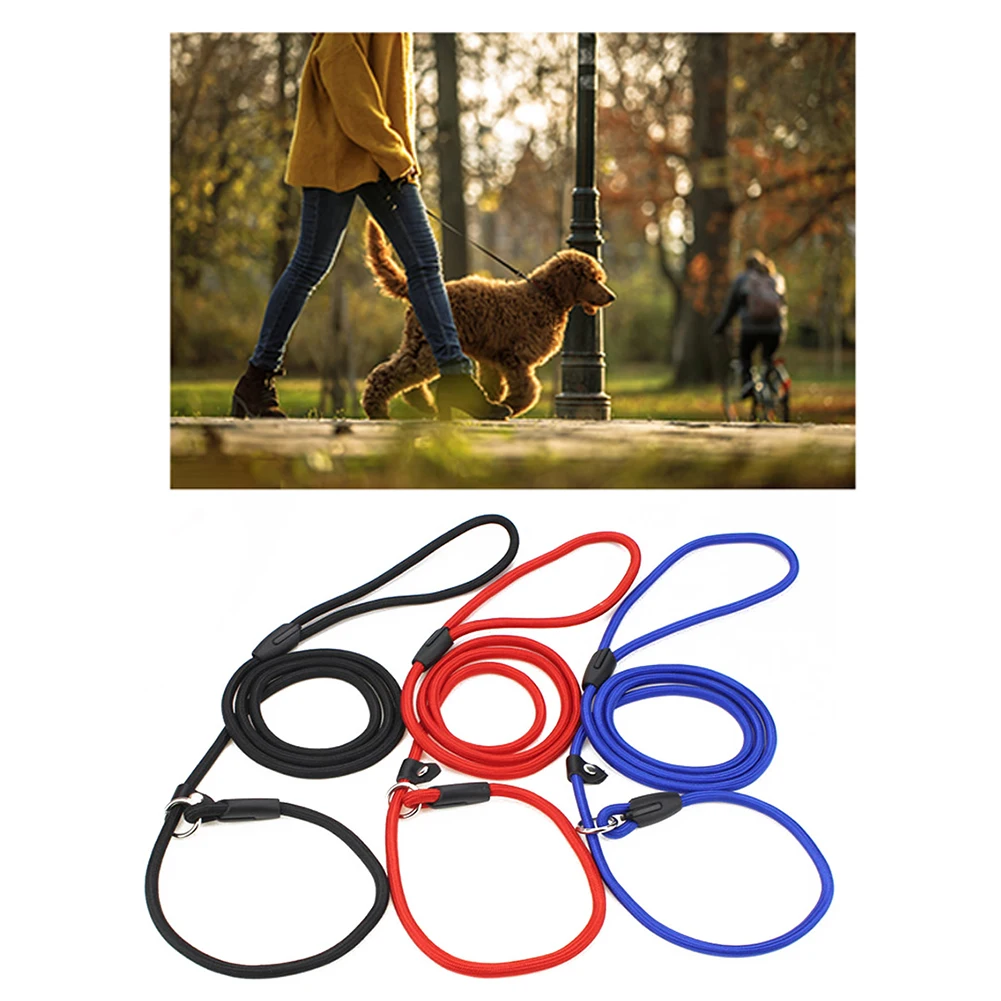 Новый поводок для собак и кошек бега Нейлоновый Регулируемый тренировочный |