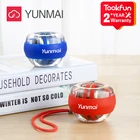 YUNMAI светодиодный наручные мяч тренер расслабиться шар на гироскопе мышцы Мощность мяч гироскоп тренажер для рук Фитнес оборудования рукоятка тренажер для мышц