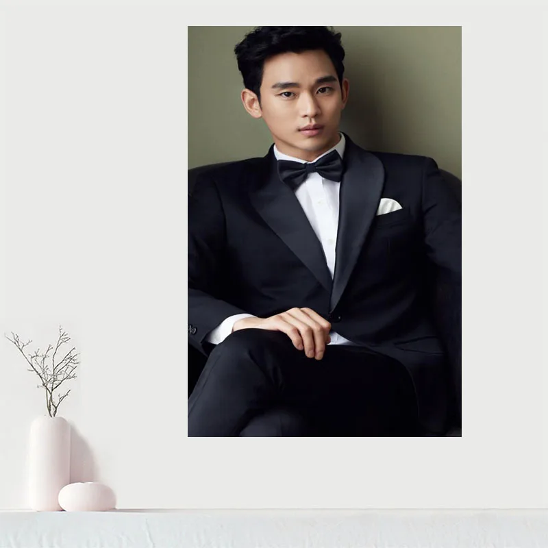 Пользовательский холст Настенный декор Ким СОО Hyun Красочный Плакат ткань