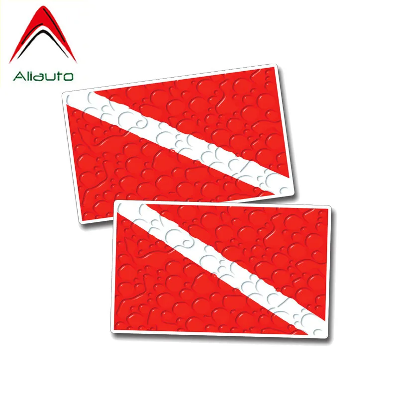Aliauto 2 X необычная Подводное стикер автомобиля аксессуары водонепроницаемый