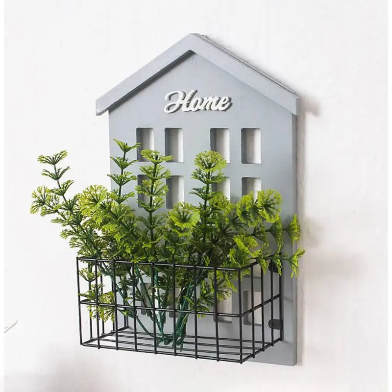 Практичная настенная полка деревянный стеллаж для дома витрины настенный