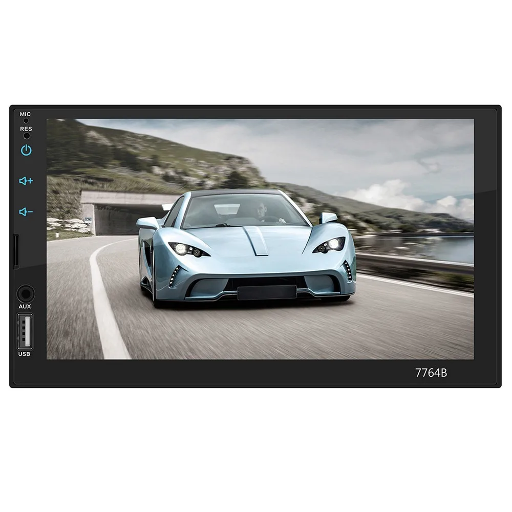 2 Din FM радио автомобиль MP5 карта плеер 7 дюймов HD Bluetooth Вызов мультимедийный
