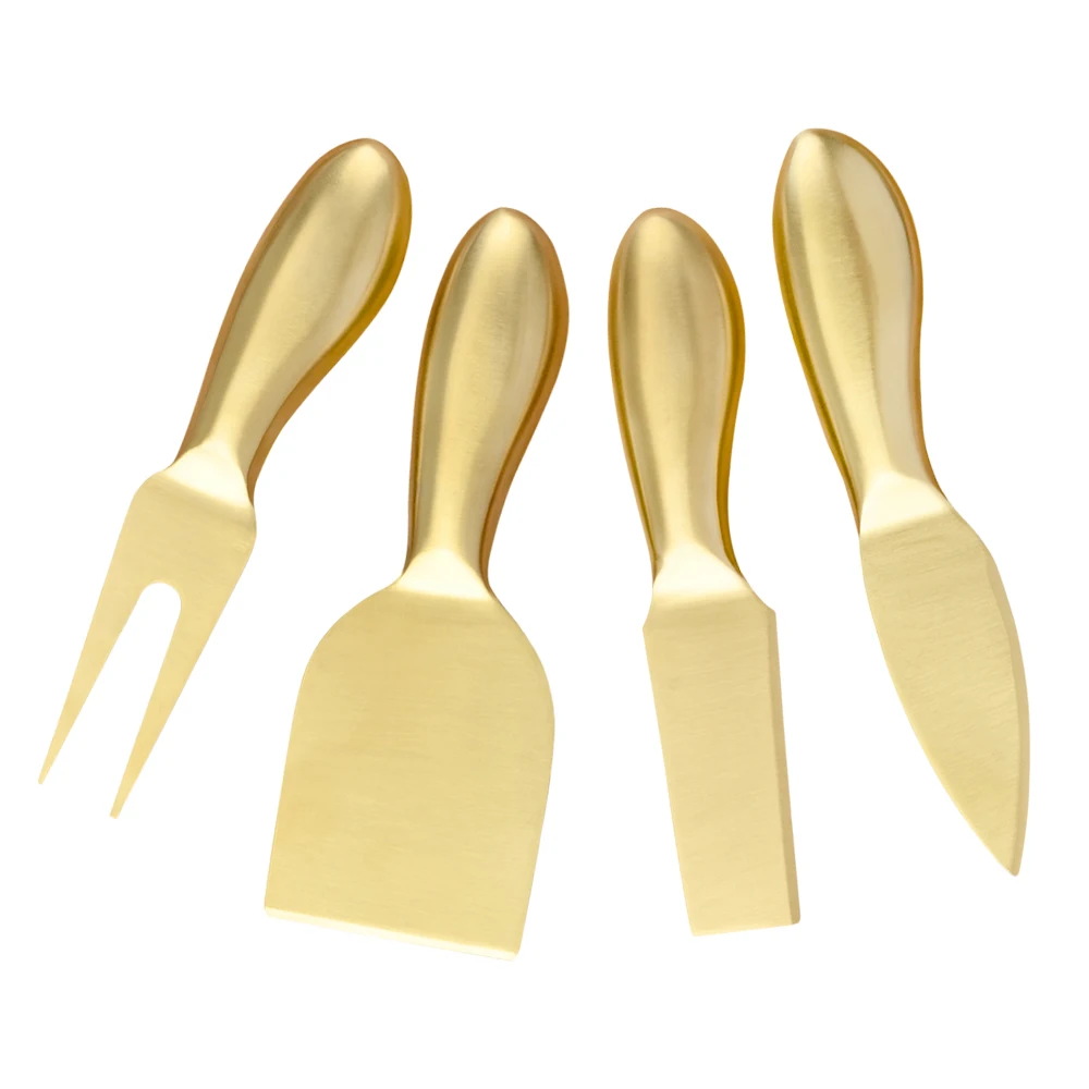 4 шт. инструмент для сыра Золотая ломтерезка нож креативные терки кухонные