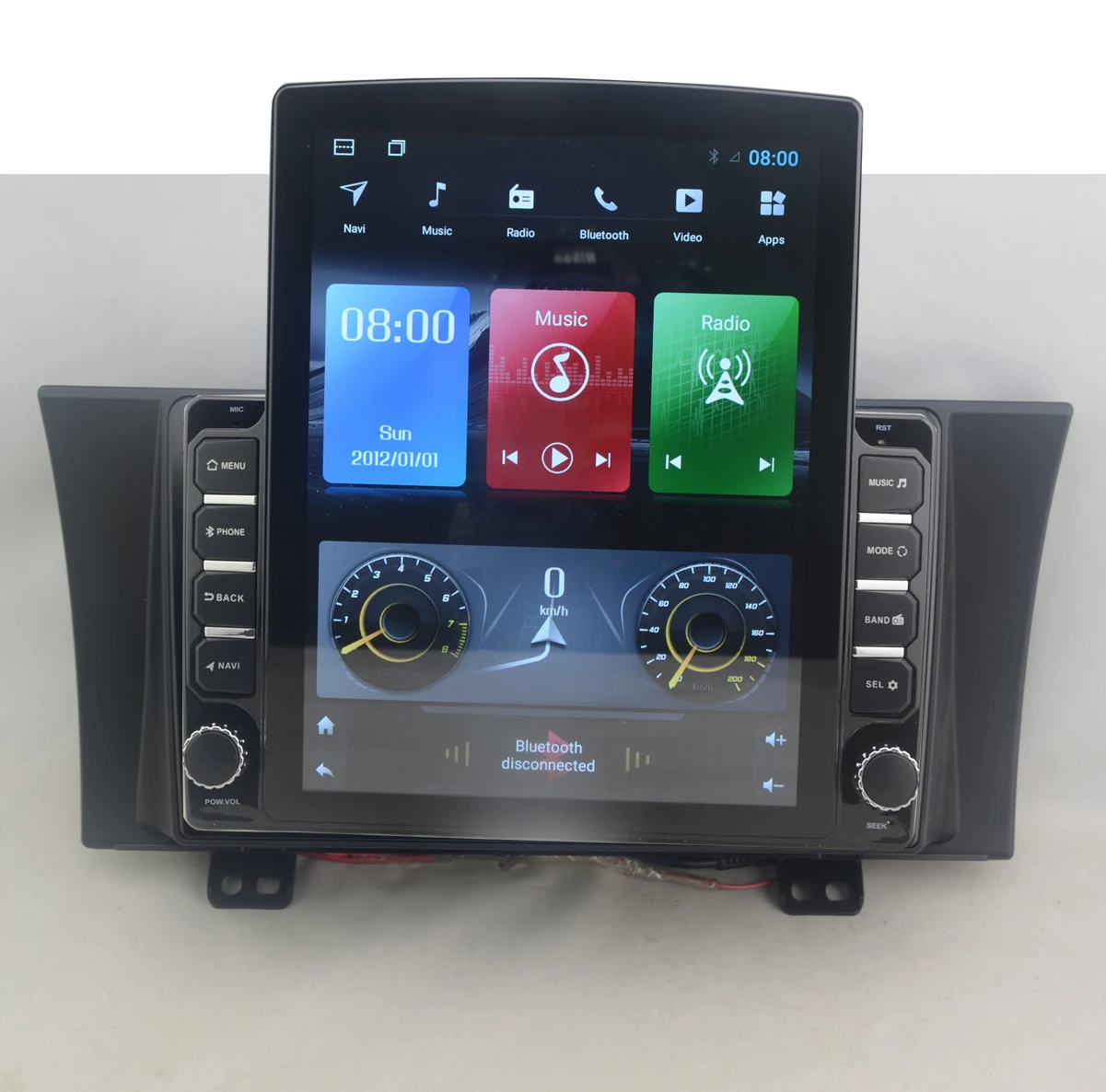 

9.7" Octa core tesla style vertical screen Android 10 Car GPS video Multimedia for Honda Elysion 2012-2015