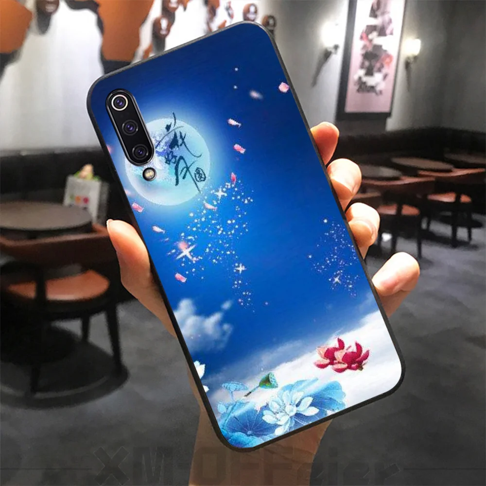Черный мягкий чехол для телефона BaweiTE Starlight Hope Star Xiaomi 8 9 se 5X Redmi 6pro 6A 4X 7 5plus note 5 |