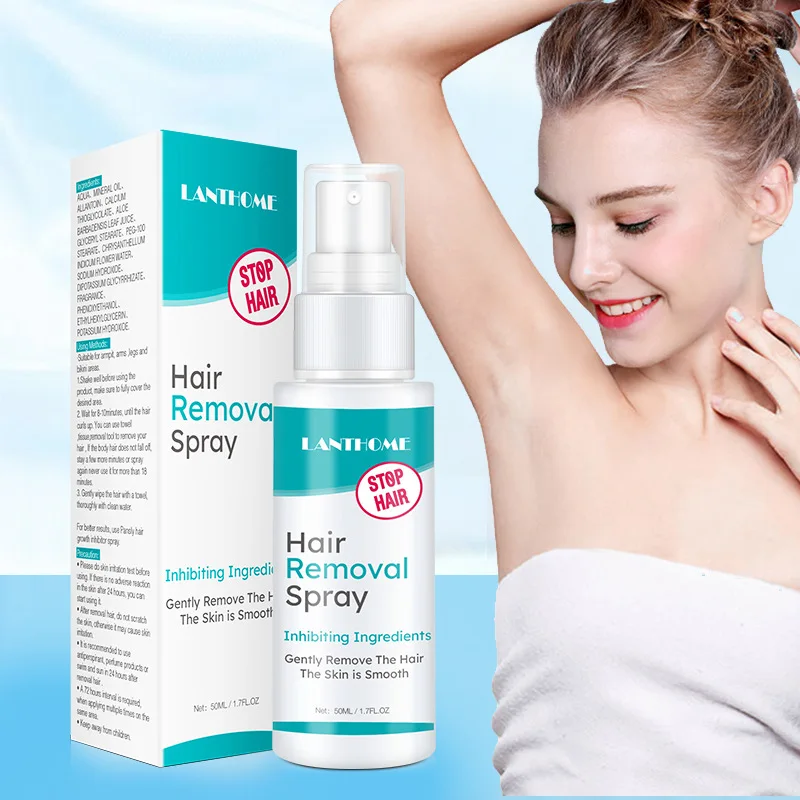 

Lotus Springs inhibition spray 50ml Hair removal spray stop hair inhibitor