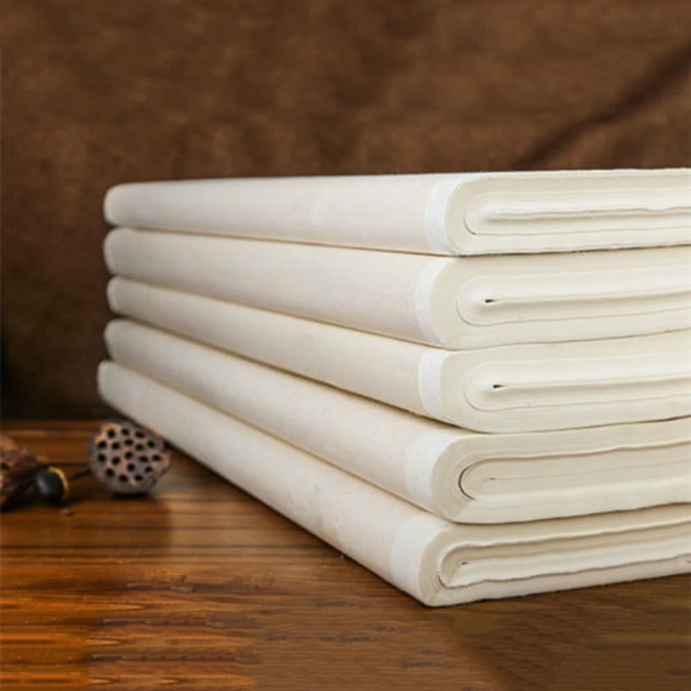 100 шт. Новинка 34*69 см Китайская каллиграфия рисовая бумага Xuan Zhi художественные