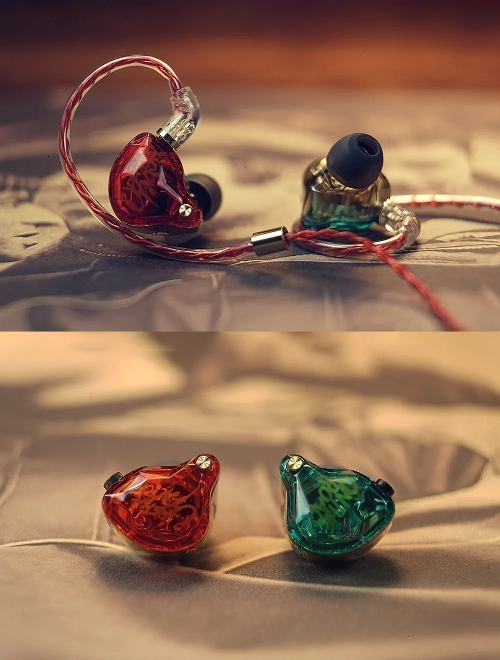 AK OperaFactory OM1 In-Ear монитор динамические наушники HIFI бас гарнитура наушники с MMCX кабель для Xiaomi