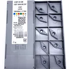 Токарные пластины, твердосплавные втулки VCMT160404 VCMT160408 SM IC907 908, VCMT 160408