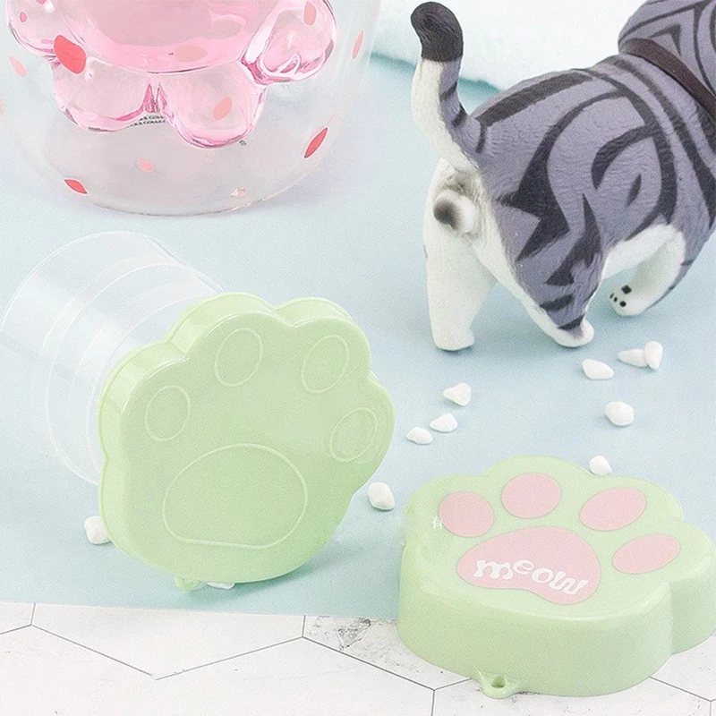 

Cute Cat's Claw Retractable Folding Cup Creative Cartoon Plastic Cup Traveling Portable Cup Collapsible Cup