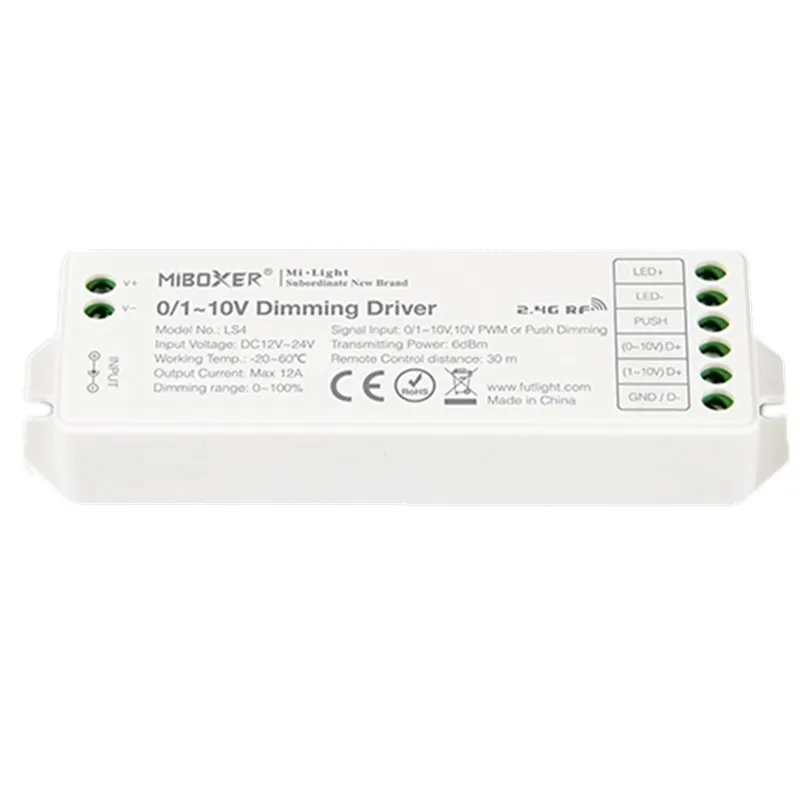 1 шт. одноцветная диммирующая лента MIBOXER LS4 0/1 ~ 10 В|Контролеры RGB| |