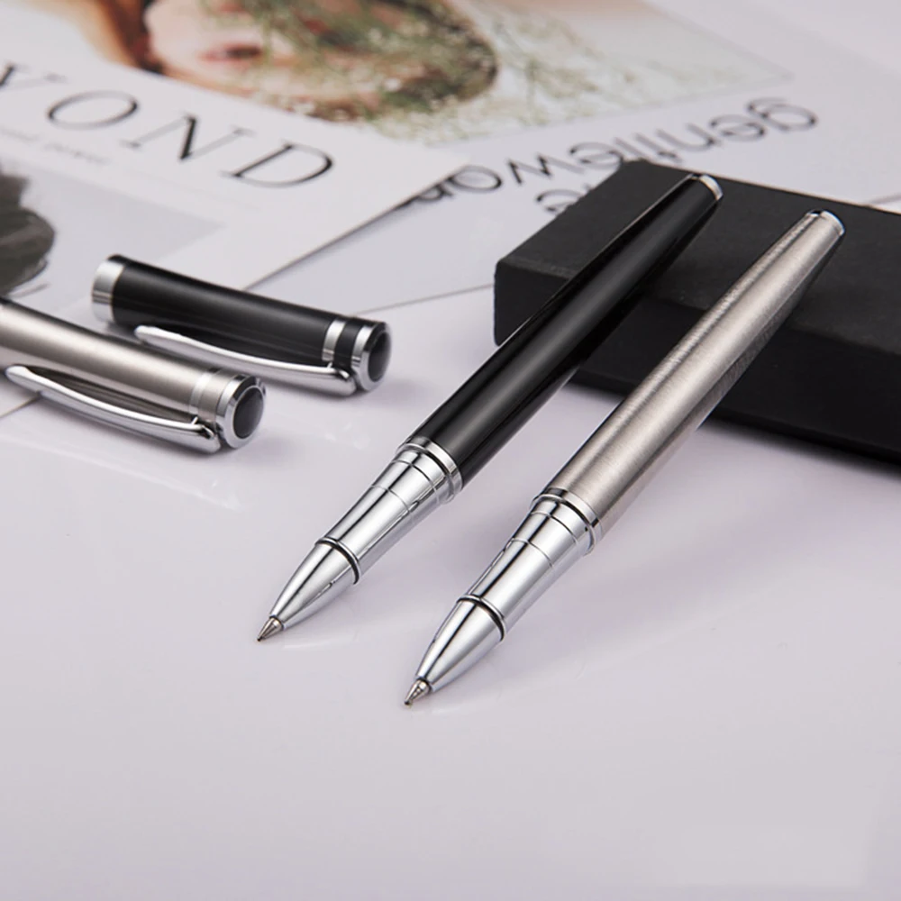 Ручки премиум класса с гелевыми чернилами ручки для школы и офиса черные белые