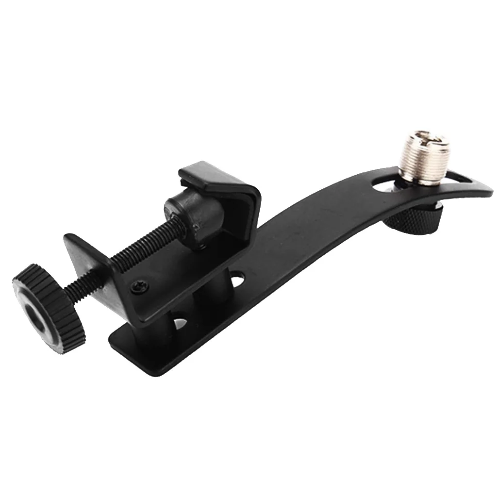 Регулируемый барабан микрофон зажим обода Snare крепление Ударопрочный держатель |