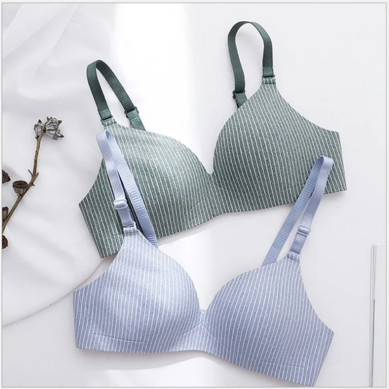 

Ultra-Thin Bras For Women Wire Free Comfort Underwear Sexy Intimates Lingerie Deep V Cup Bra Seamless Soft Brassiere Girl