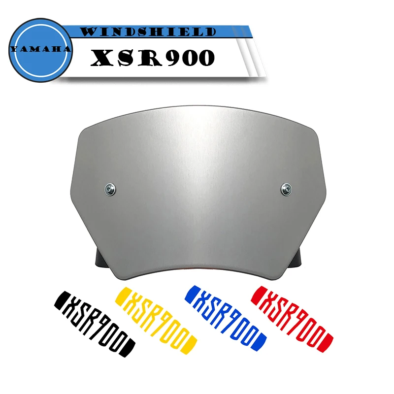 For YAMAHA XSR900 xsr 900 2016-2021 windscreen CNC Aluminum Front Screen WindScreen wind deflector Motorcycle Accessories