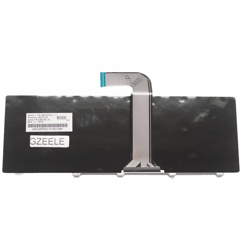 Клавиатура для ноутбука DELL черная клавиатура с рамкой Inspiron 15R 5520 7520 0X38K3 65JY3 065JY3