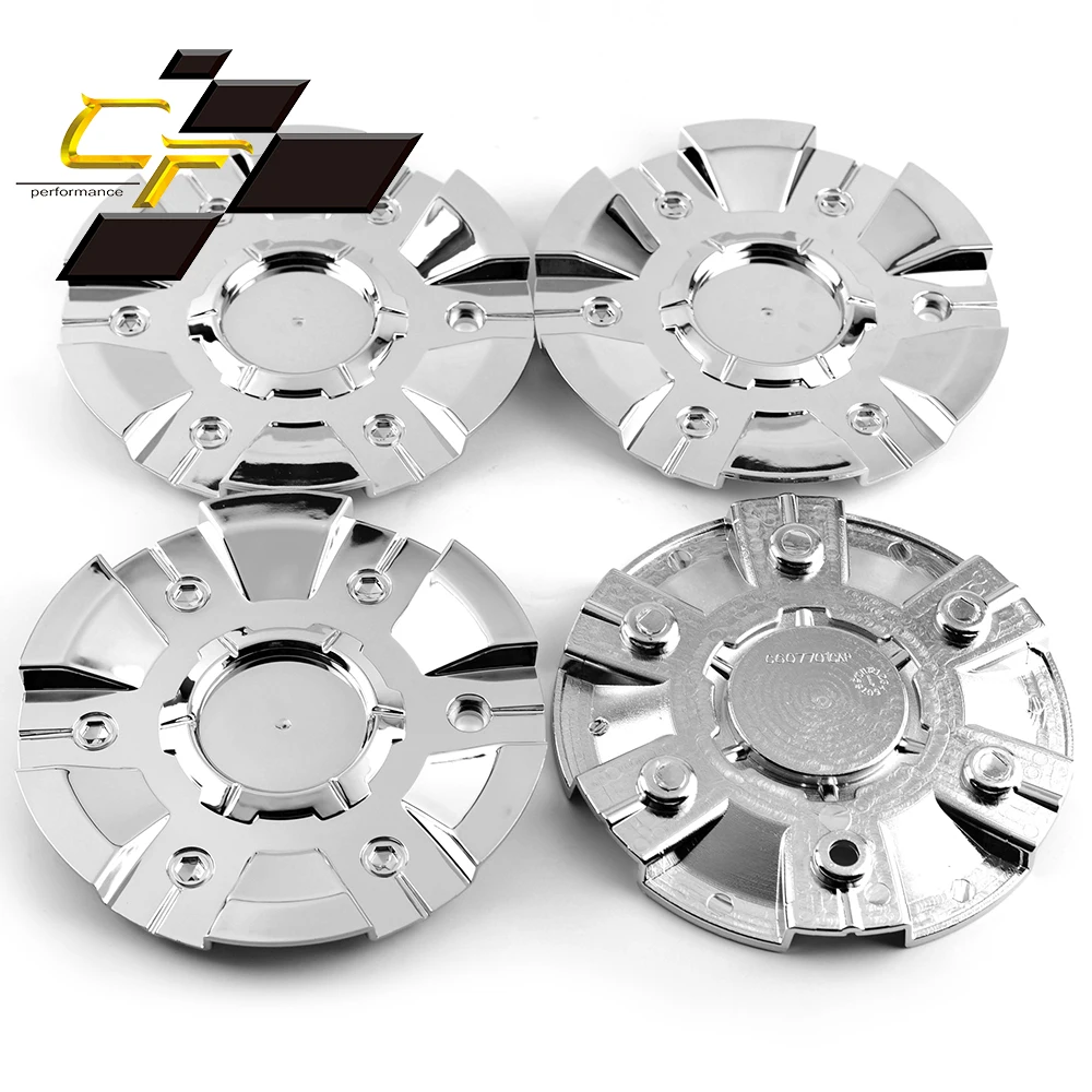 

4pcs 172m Car Wheel Center Hub Caps Fit For #C607701CAP 2 Crave Number 4 Chrome Accessiores