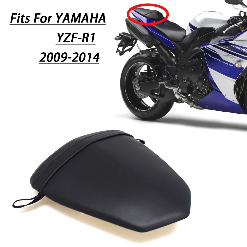 

Для YAMAHA YZFR1 YZF-R1 YZF R1 2009 2010 2011 2012 2013 2014 09 10-14 мотоциклетный уличный велосипед заднее кожаное сиденье с подушкой