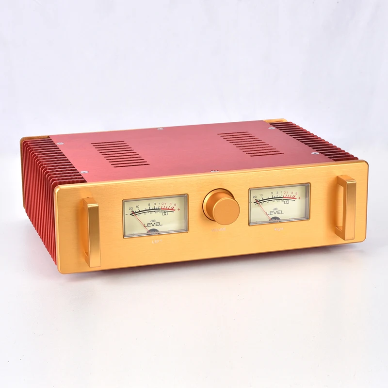 Усилитель мощности класса A золотистый обновленный чистый усилитель HIFI готовый