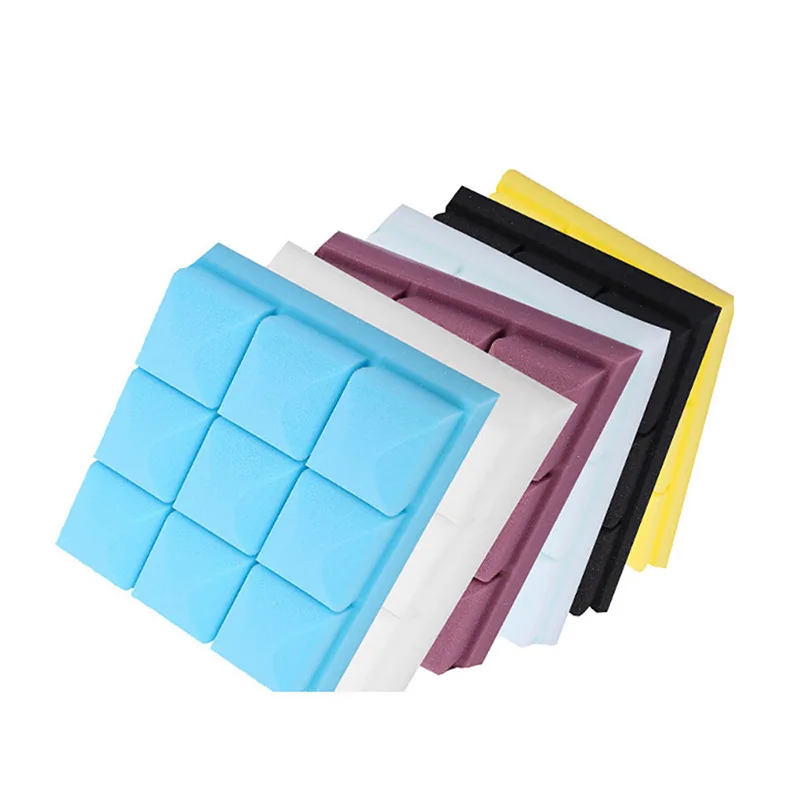 5 шт. студийная акустическая Звукоизоляционная пена звукопоглощение лечение