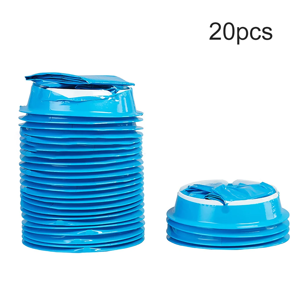 Bolsa de 20 piezas desechable, malet&iacute;n multifuncional port&aacute;til para la enfermedad en el coche y avi&oacute;n, estuche para las n&aacute;uticas, ideal para viajar-4