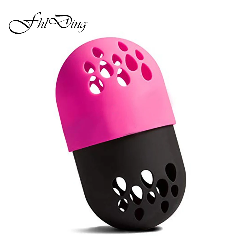 Мягкий силиконовый держатель для сушки пудры 1 шт. косметический Чехол губка