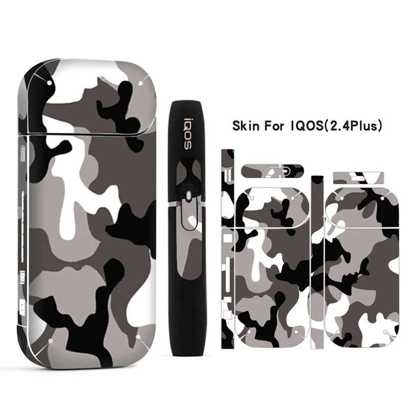 8 Galaxy наклейка печать кожи для IQOS наклейка 2,4 Plus 2,4 p электронная сигарета обложка чехол - Цвет: 8