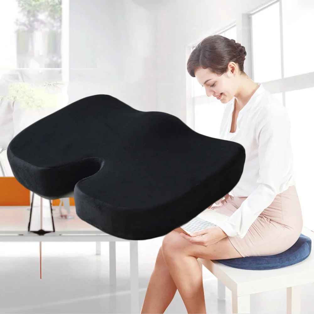 Подушка из пены с эффектом памяти эргономичный дизайн подушка для офисного стула